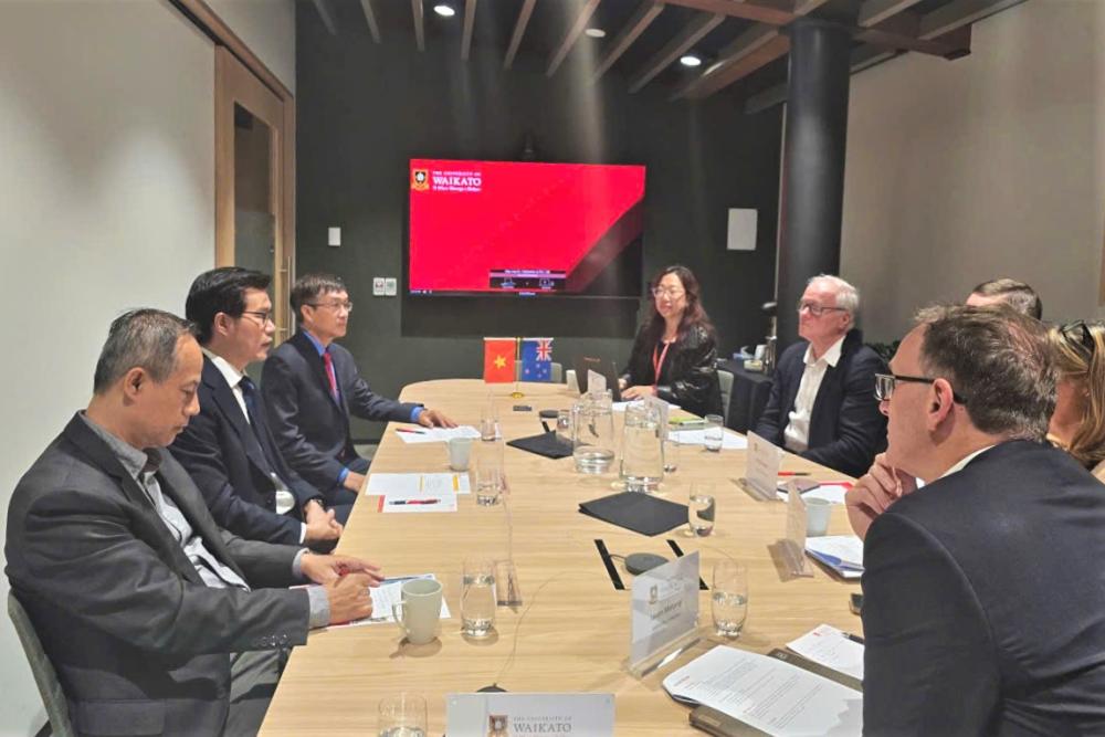 Một số hình ảnh làm việc tại Đại học Waikato