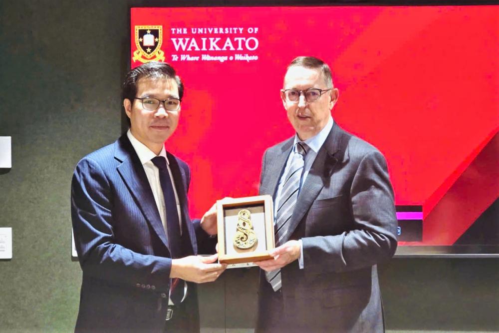 Một số hình ảnh làm việc tại Đại học Waikato