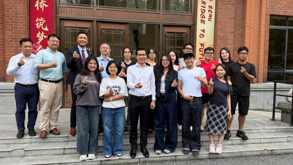 TDTU students in Shanghai