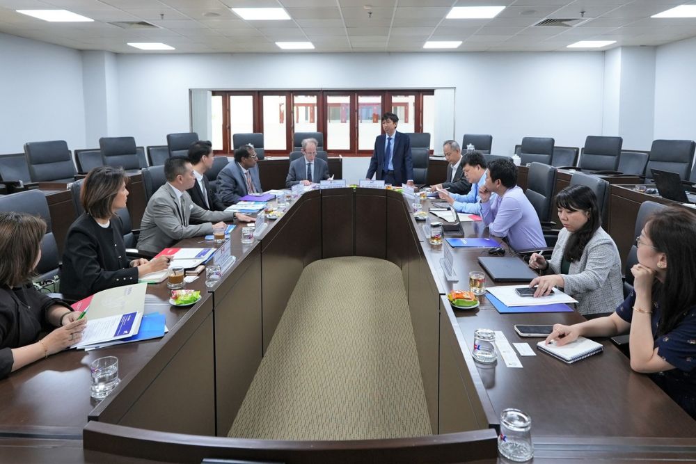 Toàn cảnh buổi làm việc