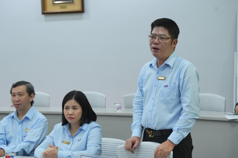 TS. Nguyễn Ngọc Sơn – Phó Hiệu trưởng Nhà trường phát biểu tại Chương trình